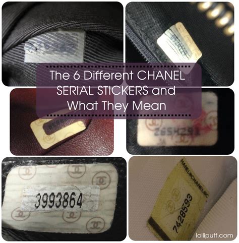 Chanel serial number meaning